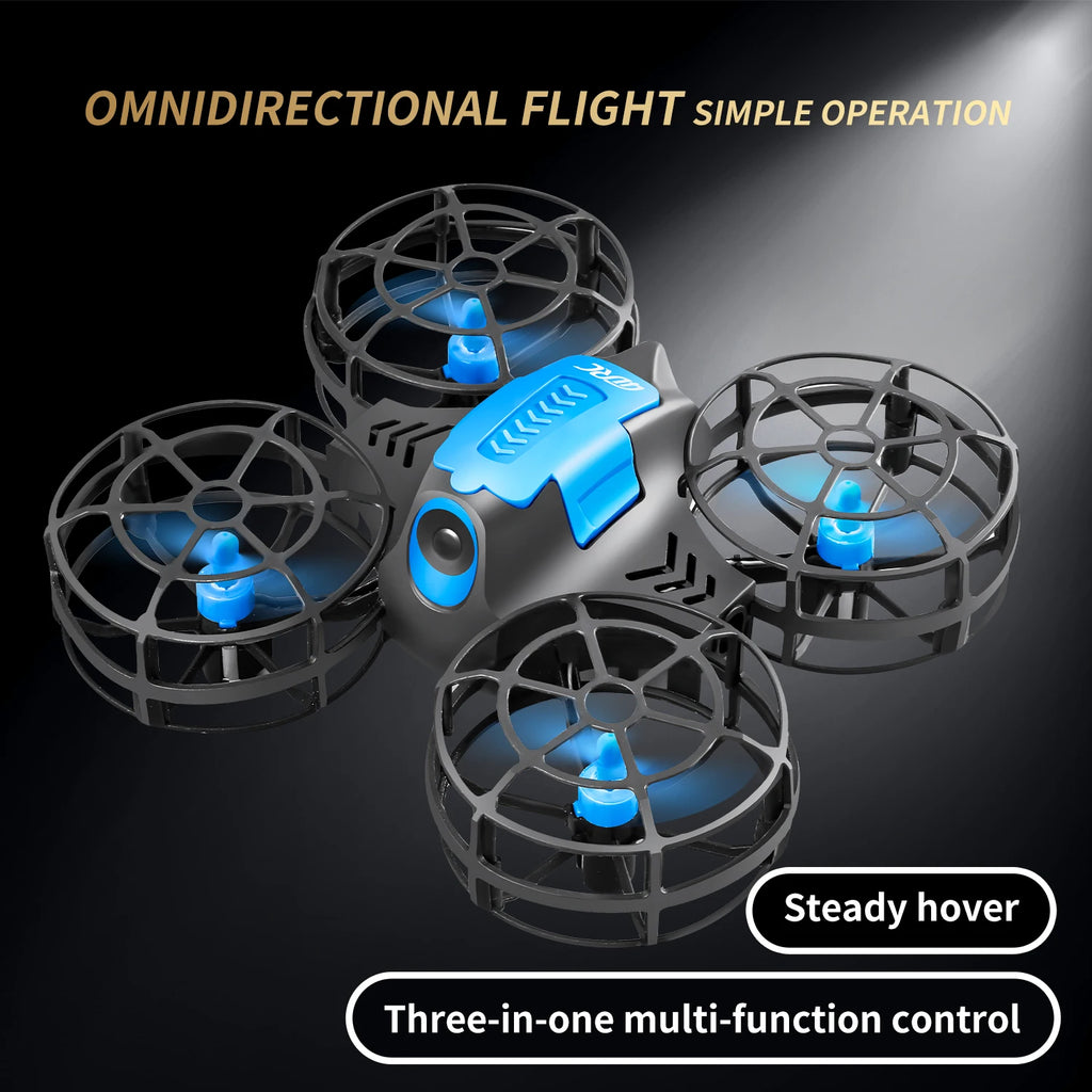 Mini Drone 3D V18 quadrirotor , parfait pour débutant , résistant aux impactes . Un charme à piloter !