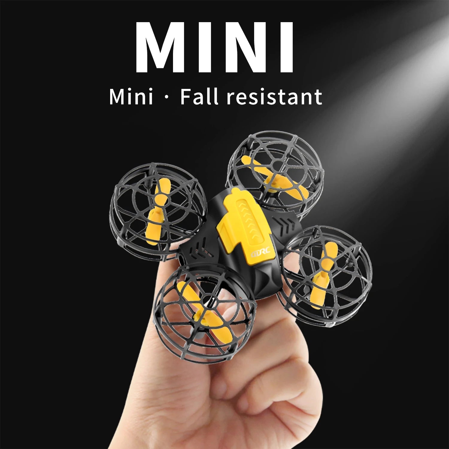 Mini Drone 3D V18 quadrirotor , parfait pour débutant , résistant aux impactes . Un charme à piloter !